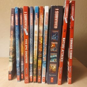 Lot of I survived books